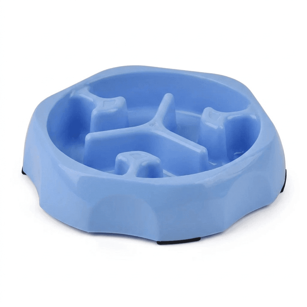 Slow Feeder Pet Bowl – Calm Mealtimes with Durable Puzzle Design — for cats
