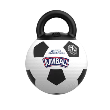 Dog Toy: Bite-Resistant Interactive Ball with Rubber Handle for Dogs