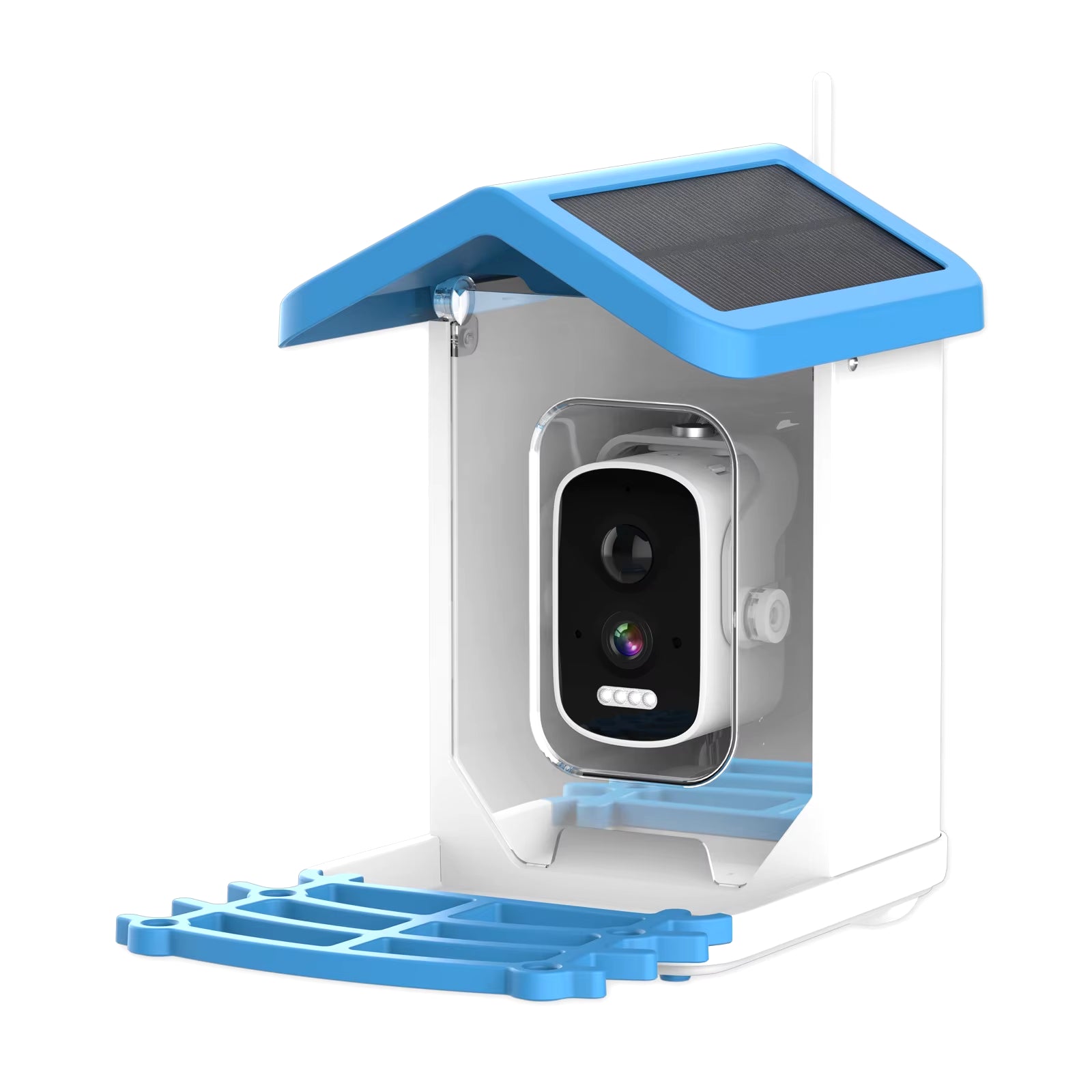 Bird Smart Feeder 1080P Camera, Solar, Night Vision, IP66, 4G/WiFi