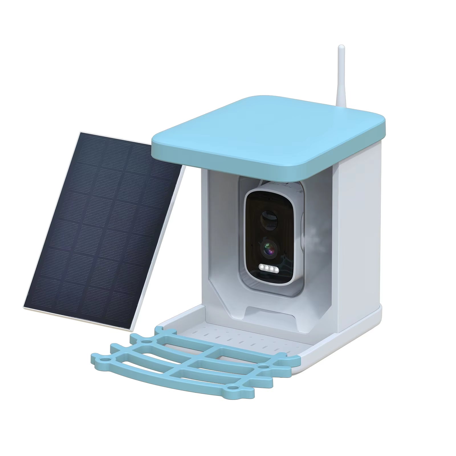 Bird Smart Feeder 1080P Camera, Solar, Night Vision, IP66, 4G/WiFi