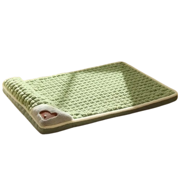 Plaid Dog Sofa Bed Cozy Winter Mat for Small & Medium Dogs