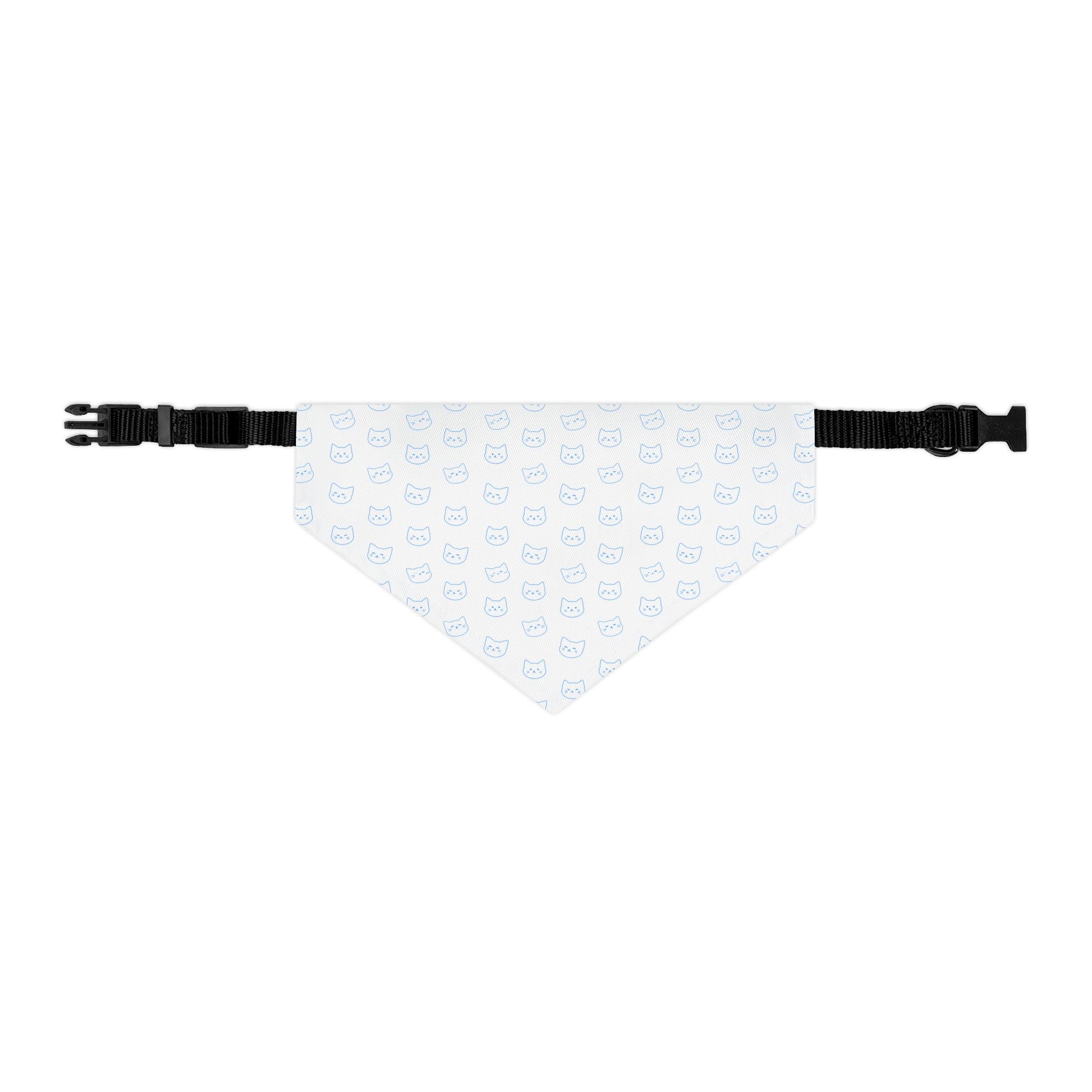 Cute Cat Pattern Pet Bandana Collar for Dogs and Cats - Perfect for Pet Lovers