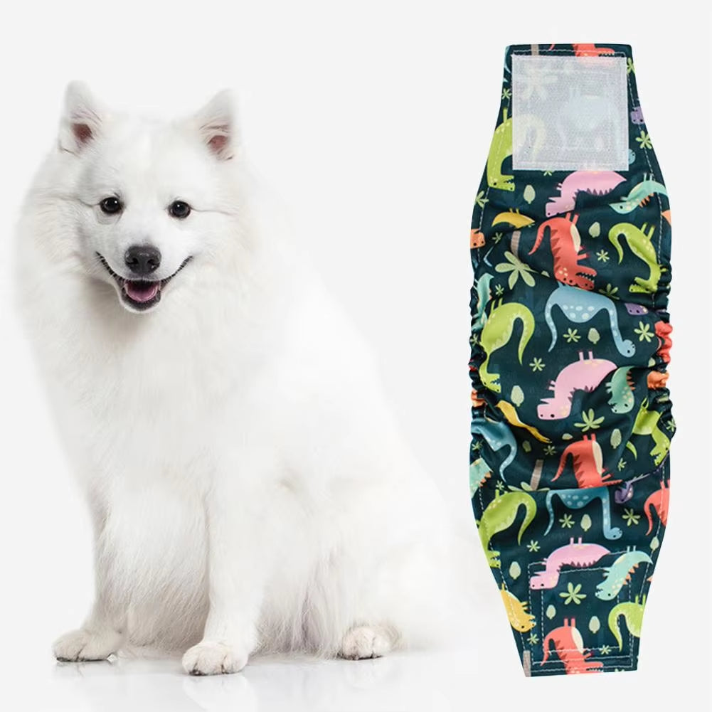 Adjustable Leakproof Male Dog Belly Band Diapers