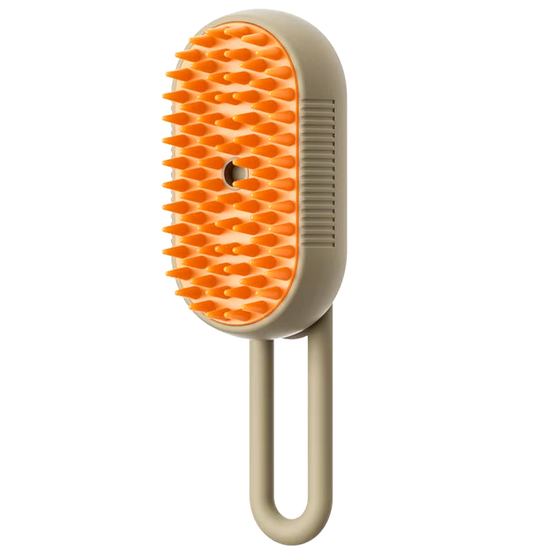 Cat Dog Pet Brush Steam Spray Folding Rotatable Hair Removal Comb
