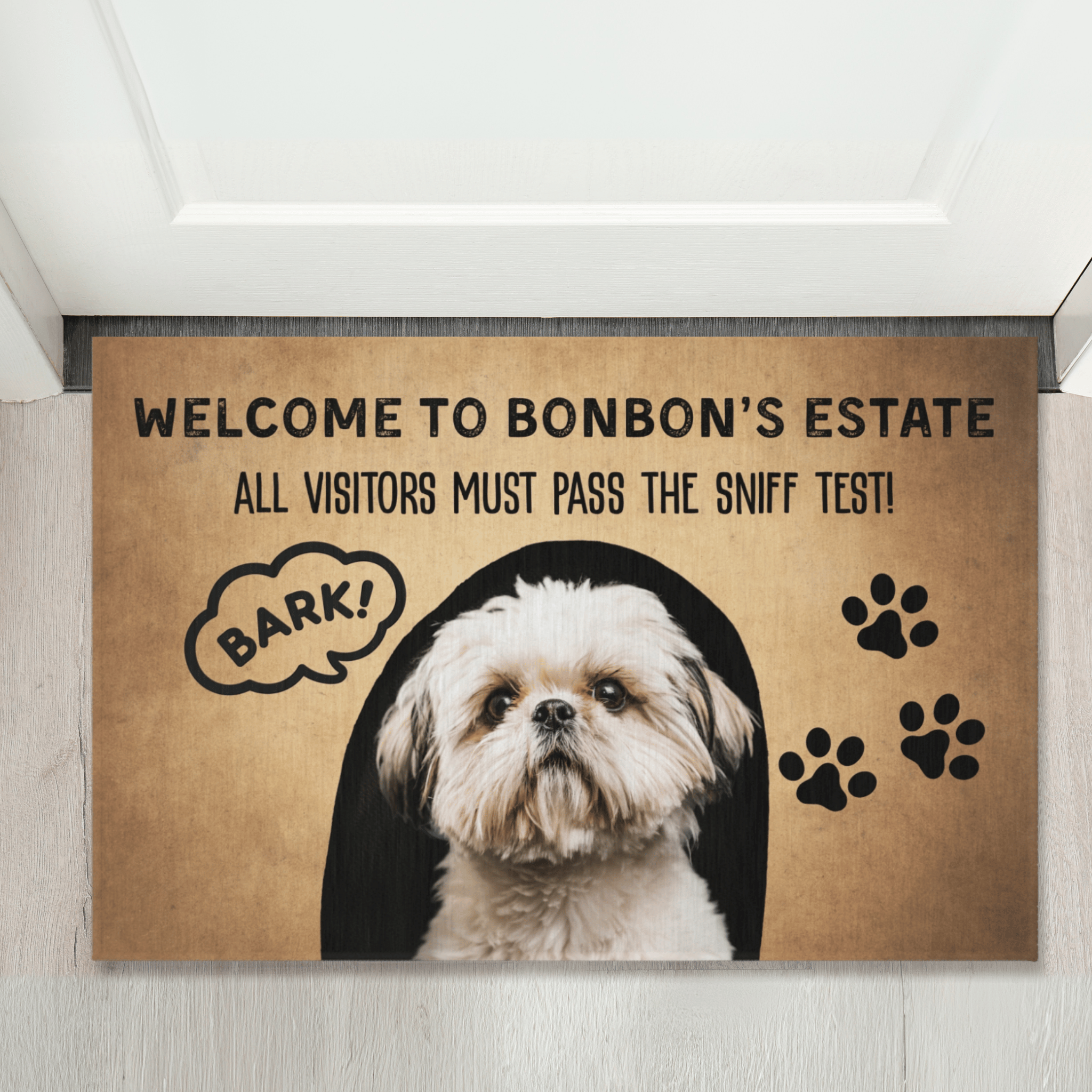 Custom Outdoor Pet Rug