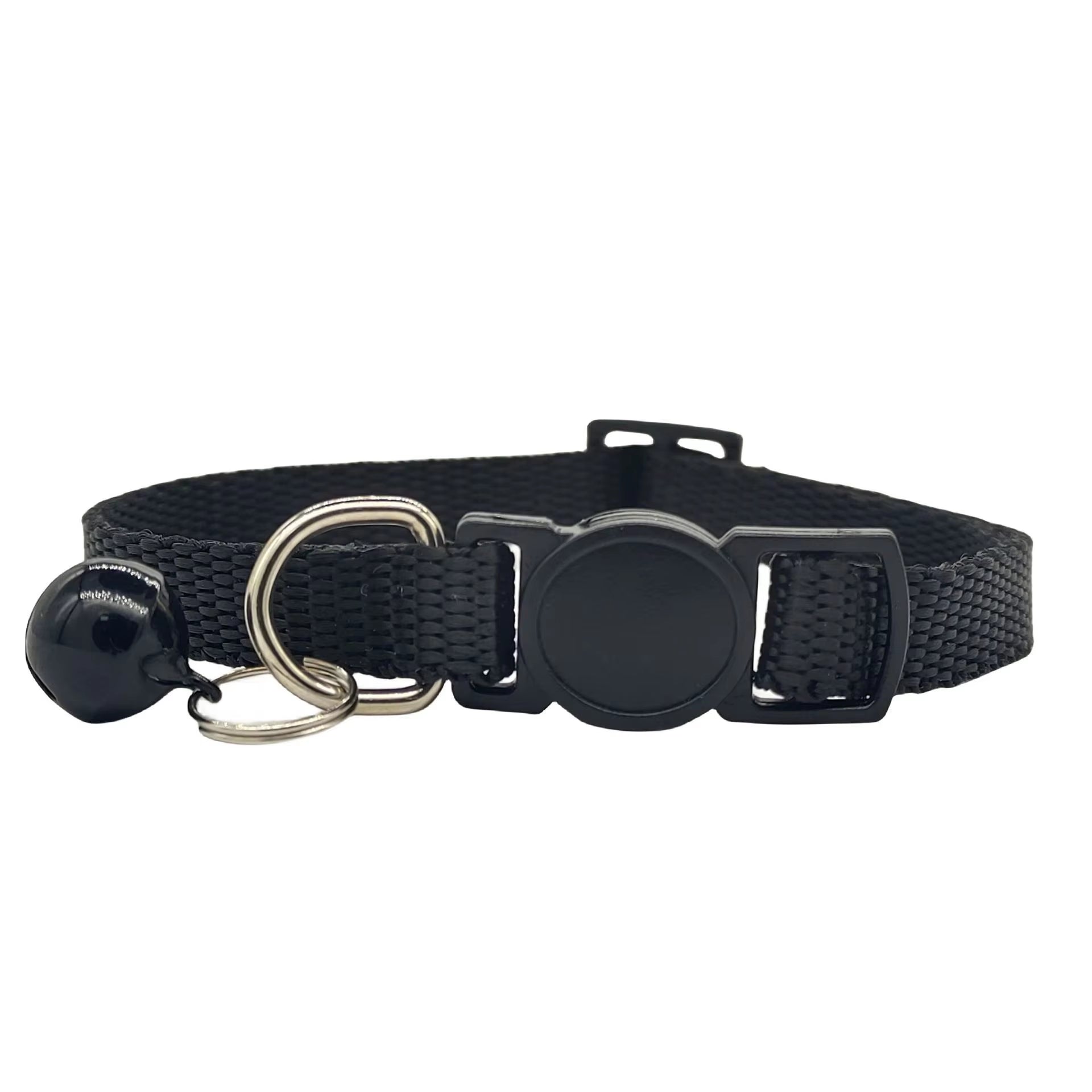 12Pcs Adjustable Pet Collar Set with Bell, Durable & Safe