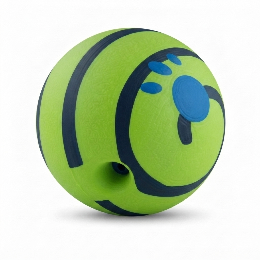 Interactive Dog Giggle Ball – Engaging Play with Durable Sound Design