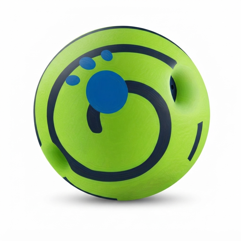 Interactive Dog Giggle Ball – Engaging Play with Durable Sound Design