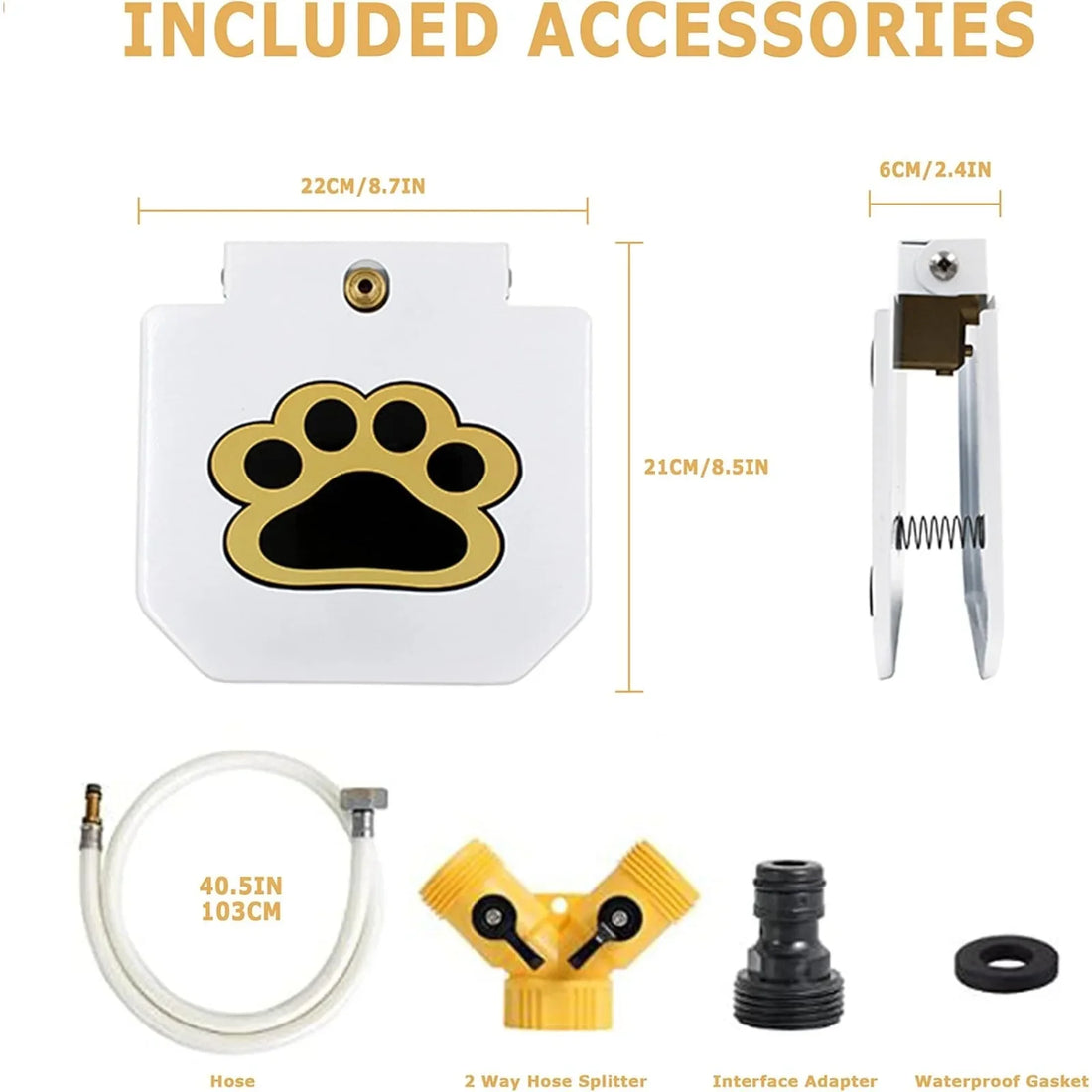 Dog Outdoor Step-On Drinking Fountain