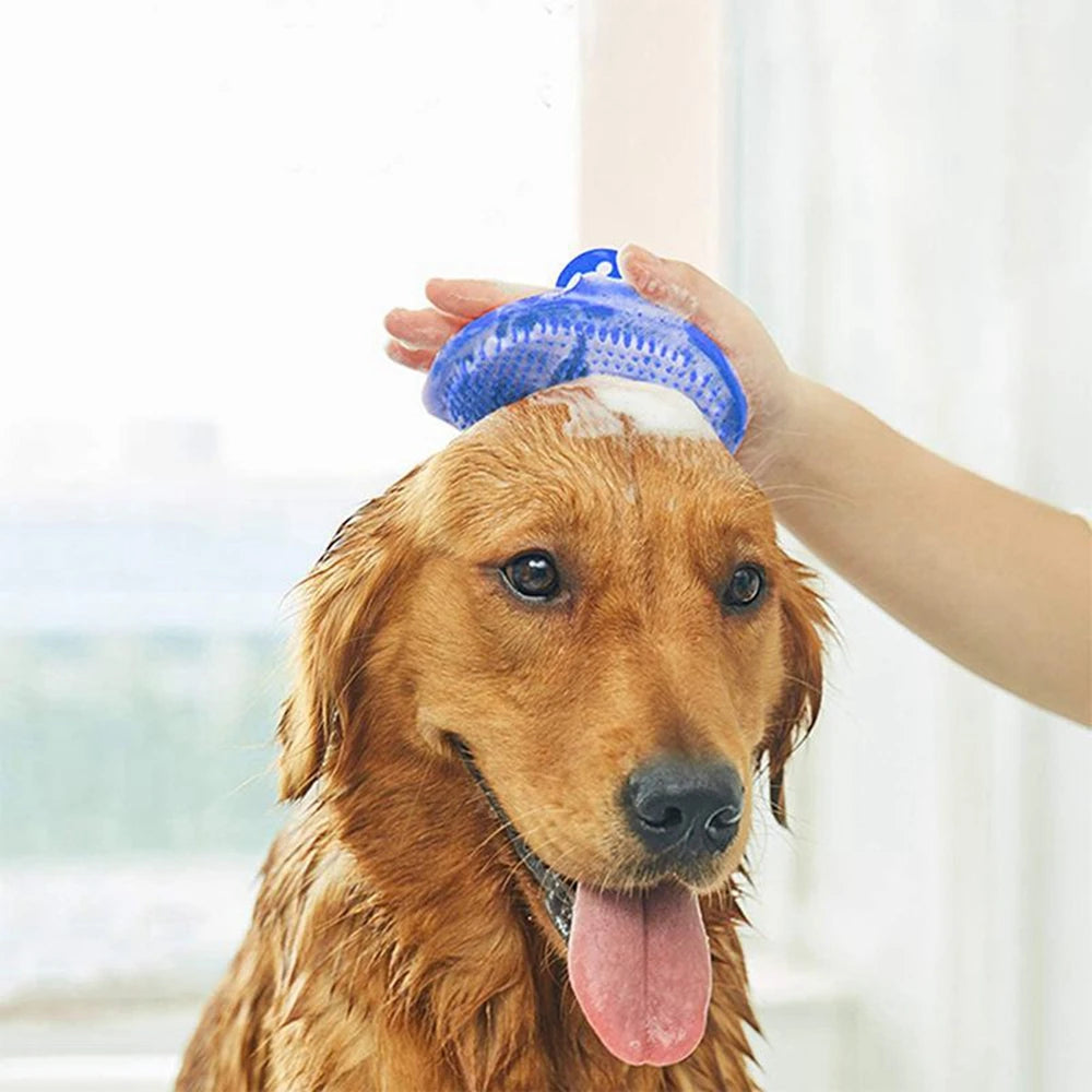 Pet Cleaning Brush Gloves for Dogs & Cats, Grooming & Hair Remover