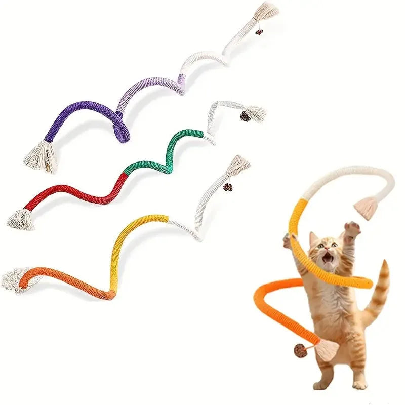 Cat Scratcher Rope – Bite-Resistant, Interactive Teething Toy