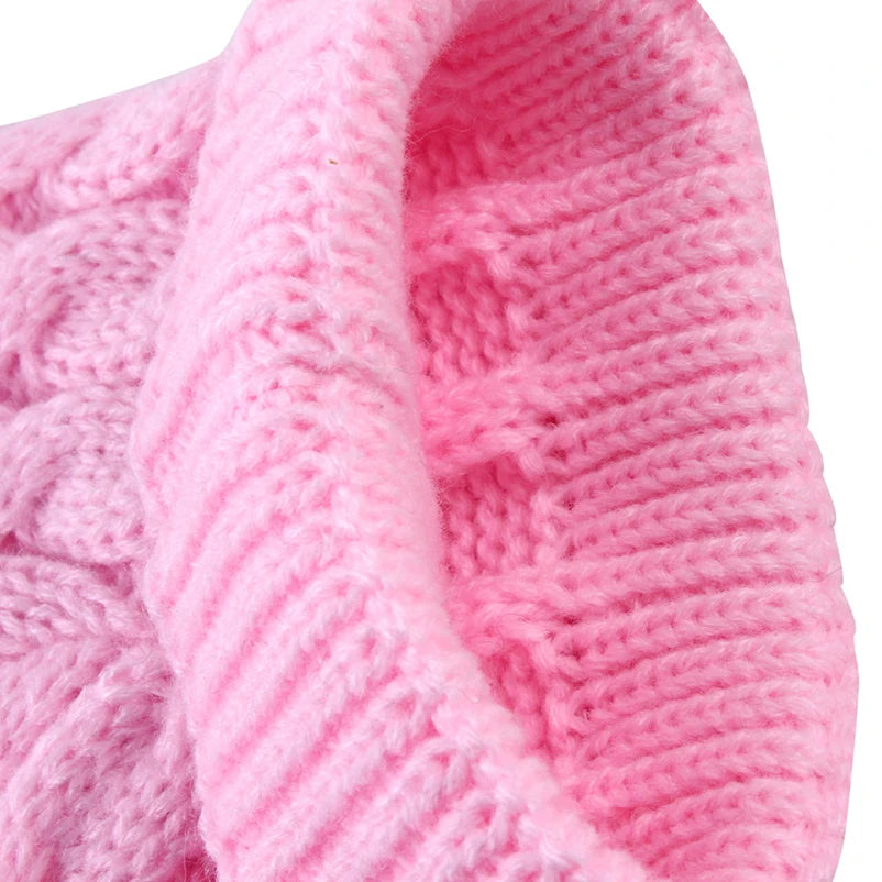 Winter Dog Sweater for Small Dogs Cats – Warm Turtleneck