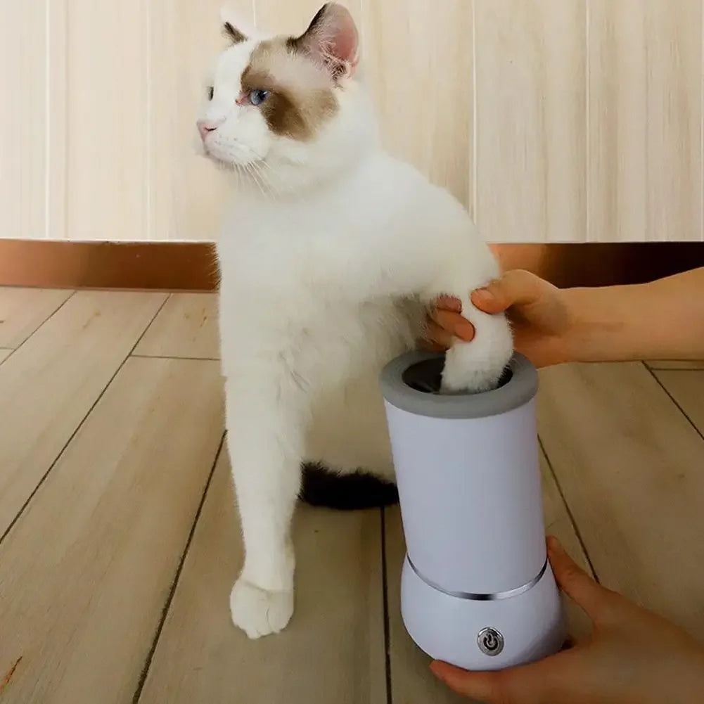 Automatic Electric Dog Paw Cleaner Washer for All Sizes