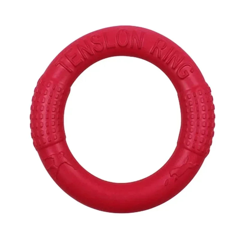 Large TPR Dog Toy Ring, Interactive, Durable Teeth Grinder
