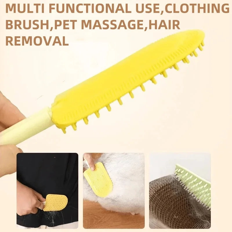 Efficient Double-Sided Cat & Dog Hair Remover Massage Comb
