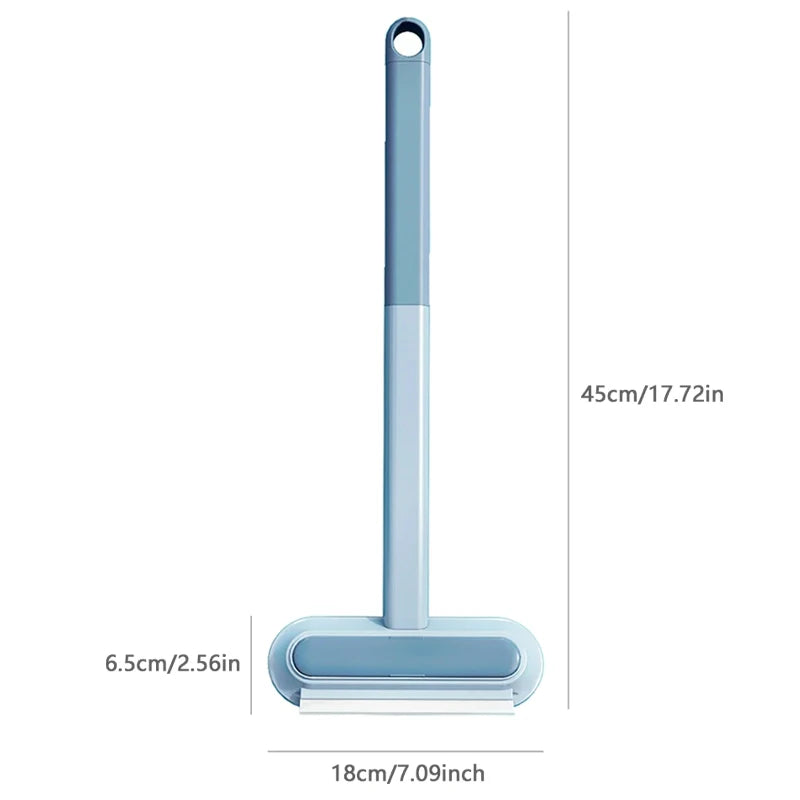 3-in-1 Pet Hair Remover & Window Cleaning Brush for Cats/Dogs