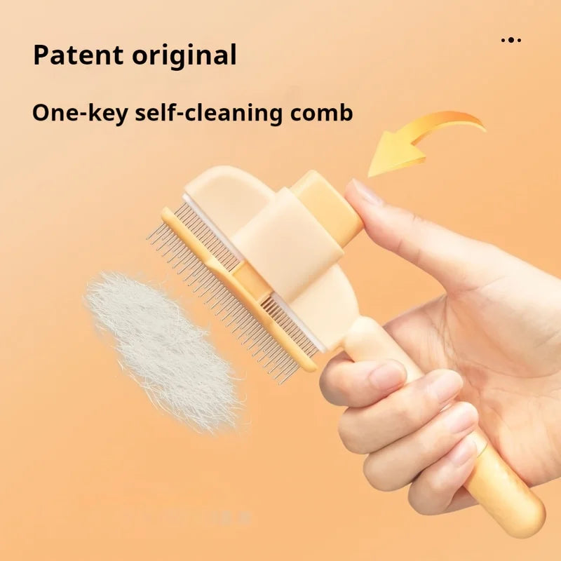 Dog Hair Remover Brush – Grooming Comb for Long-Haired Pets