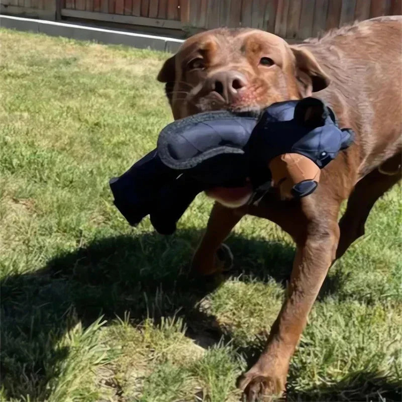 Indestructible Squeaky Plush Dog Toy – Ultra-Tough Chewer