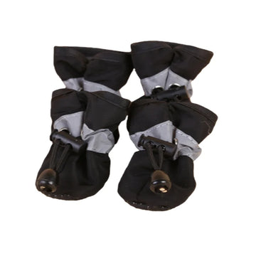 4Pcs Waterproof Anti-Slip Dog Shoes – Rain Boots for Pets