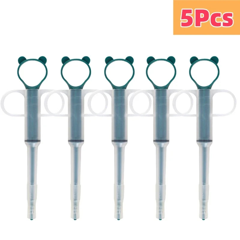 Pet Medicine Feeder Syringe for Cats, Soft Tip, Pill Shooter