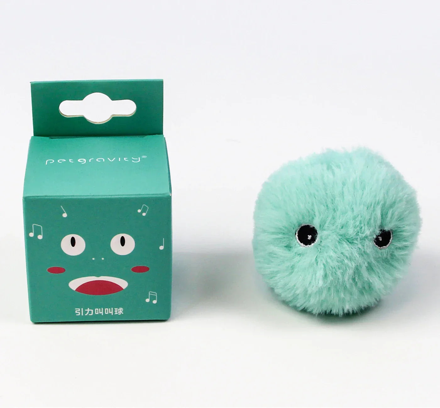 Smart Electric Cat Toy Ball – Plush, Catnip, Squeaky Fun
