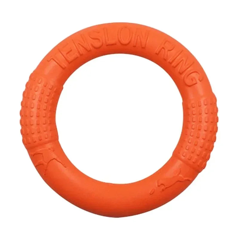 Large TPR Dog Toy Ring, Interactive, Durable Teeth Grinder