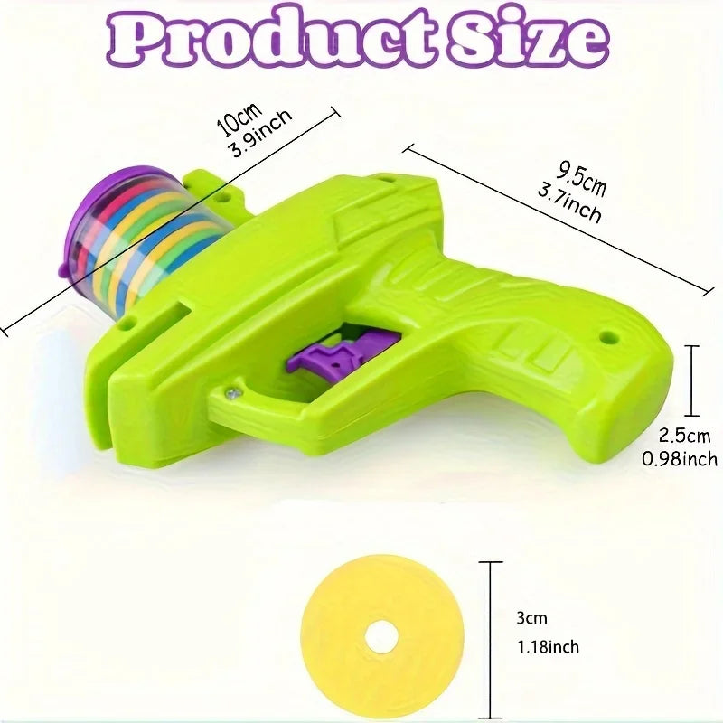 Funny Cat Turnip Gun Toy – 15 Discs, Interactive Pet Play