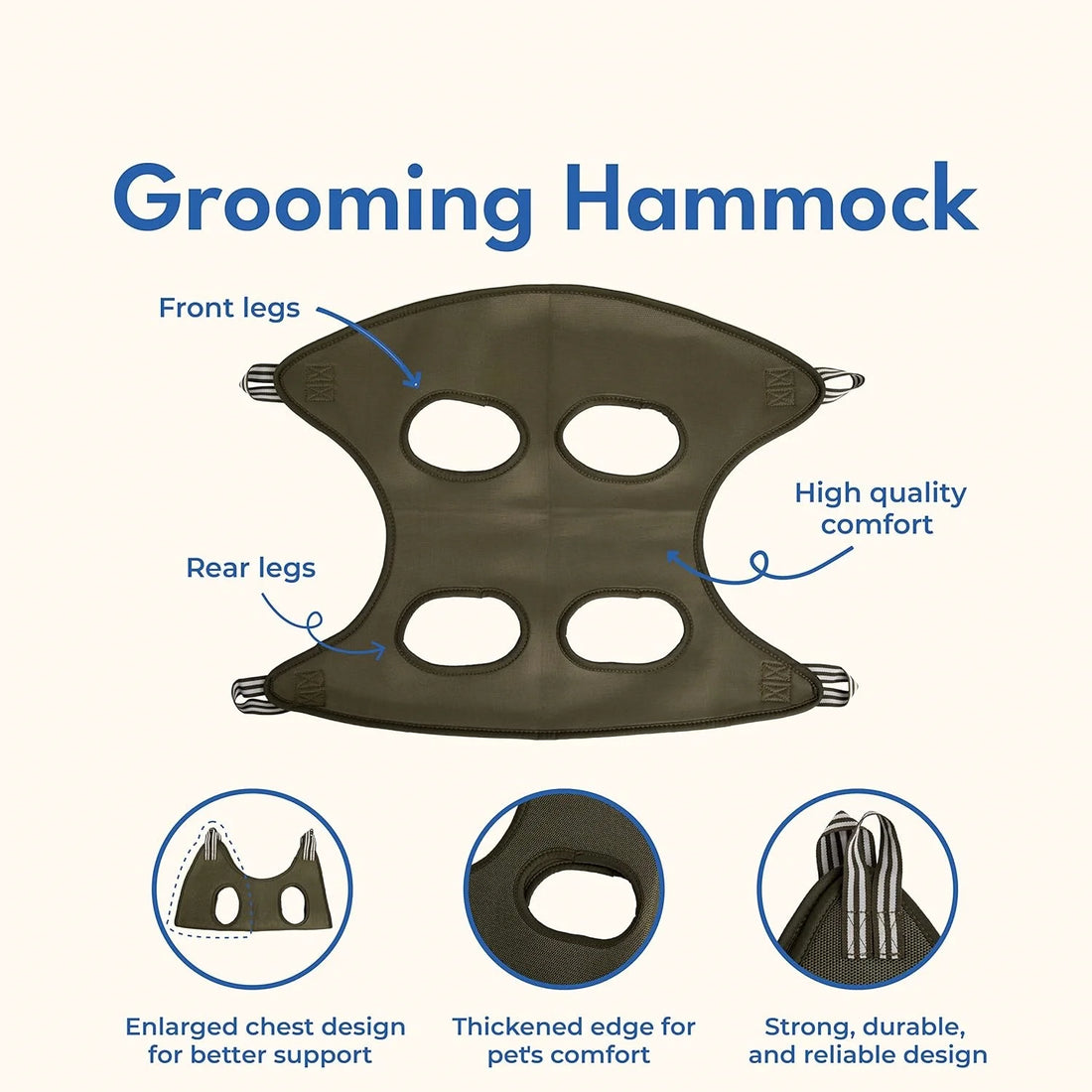 Cat Grooming & Nail Cutting Restraint Bag – Anti-Scratch