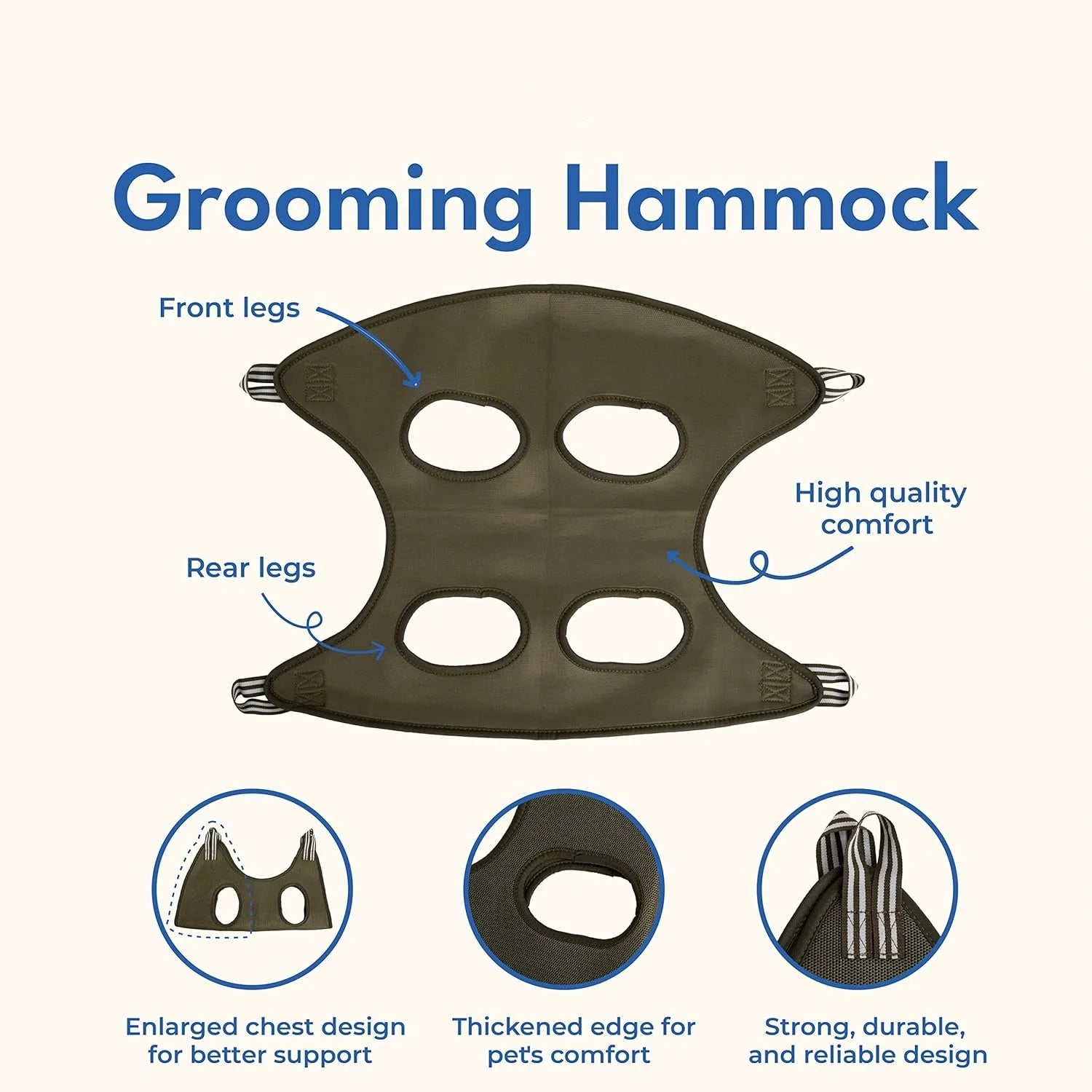 Cat Grooming & Nail Cutting Restraint Bag – Anti-Scratch