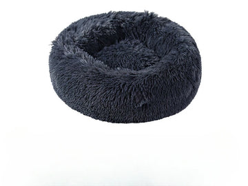 Winter Plush Pet Bed, Detachable & Washable, Cat/Dog Nest