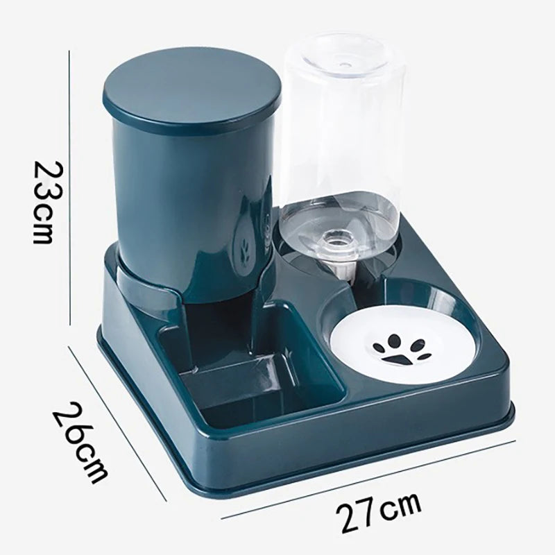 Automatic Cat Feeder & Water Dispenser – Large Capacity