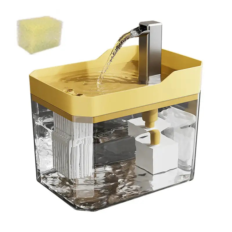 USB Cat Water Fountain 1.5L Quiet Auto Filter Dispenser