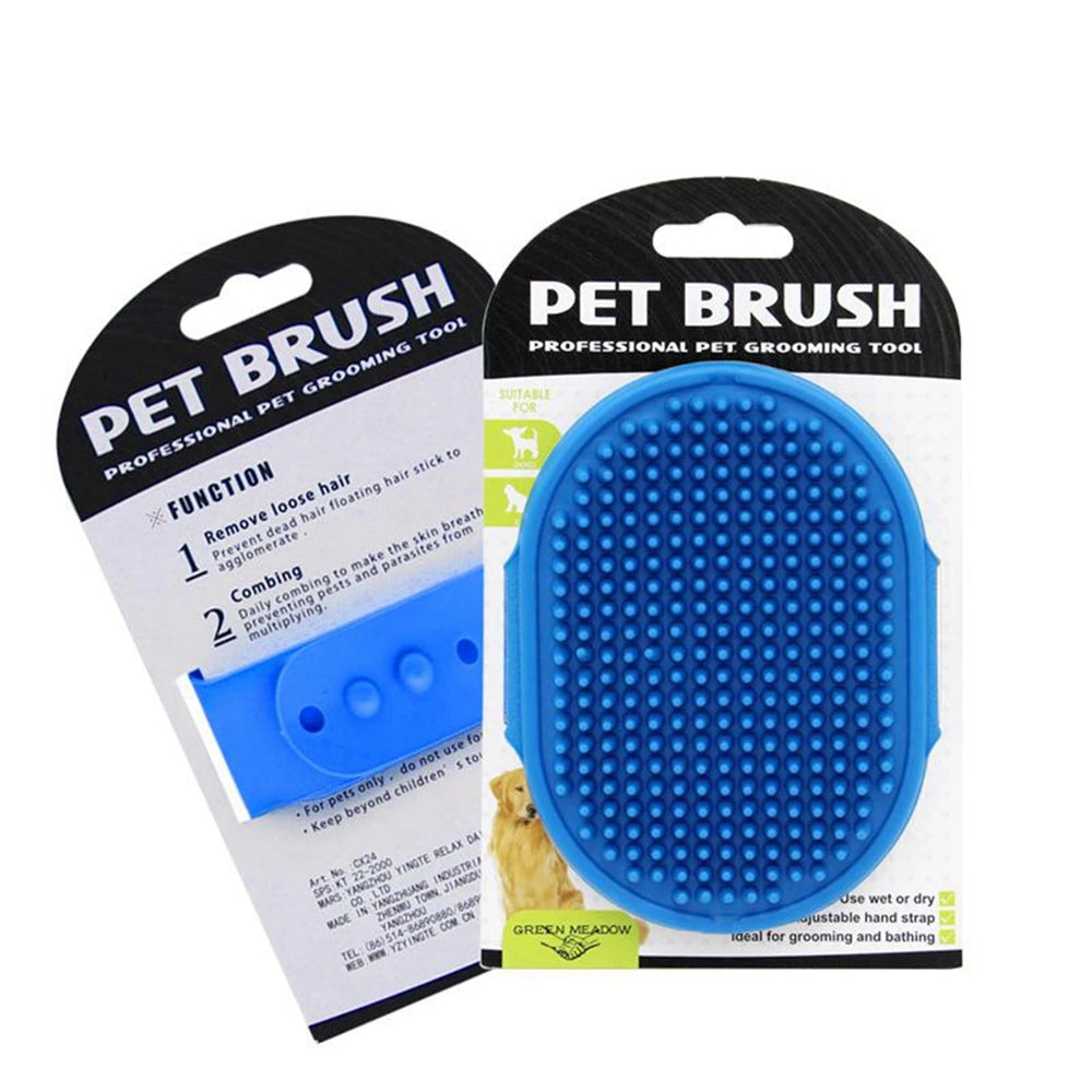 Pet Cleaning Brush Gloves for Dogs & Cats, Grooming & Hair Remover