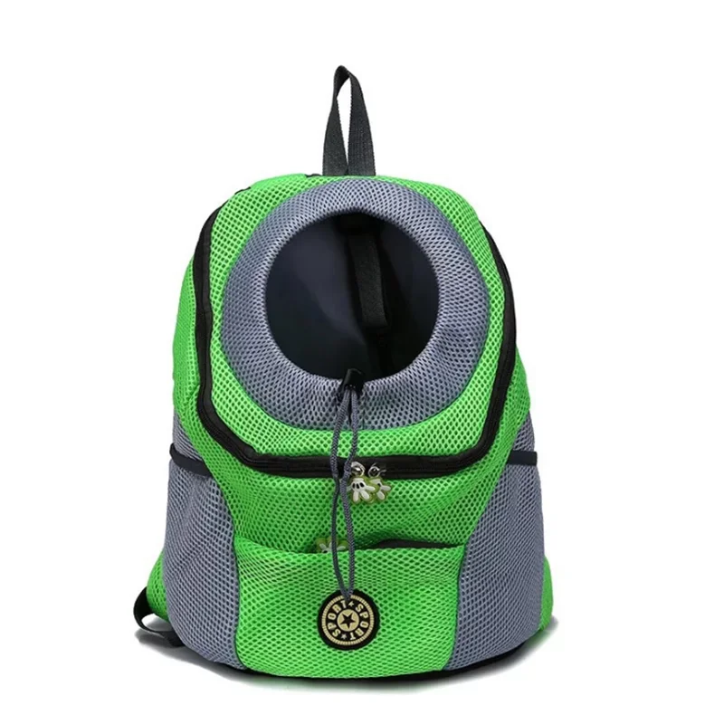 Portable Pet Backpack Double Shoulder Dog Carrier for Outdoor Travel