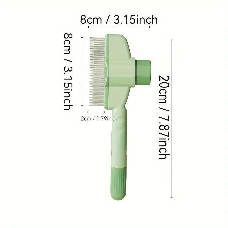 Dog Hair Remover Brush – Grooming Comb for Long-Haired Pets