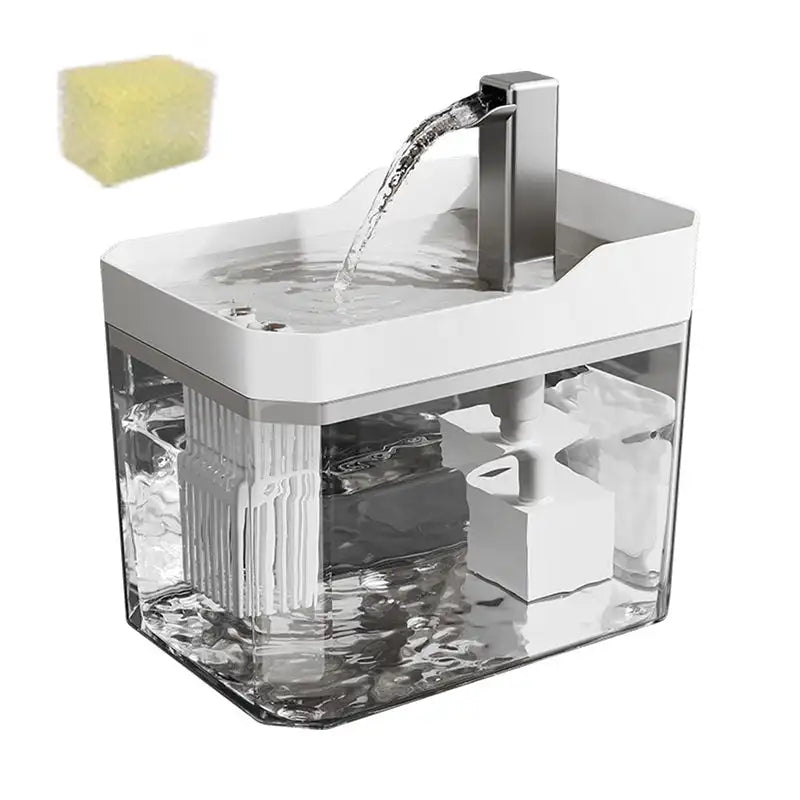 USB Cat Water Fountain 1.5L Quiet Auto Filter Dispenser