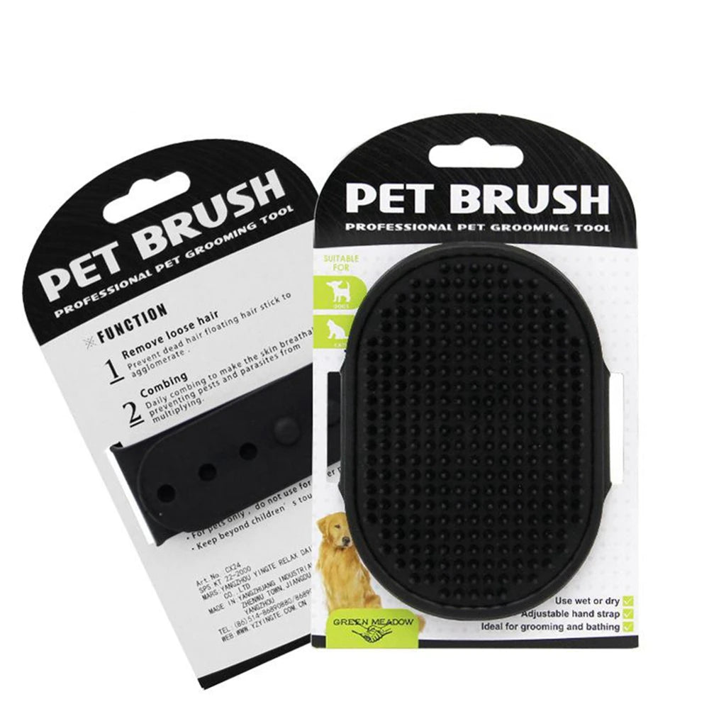 Pet Cleaning Brush Gloves for Dogs & Cats, Grooming & Hair Remover