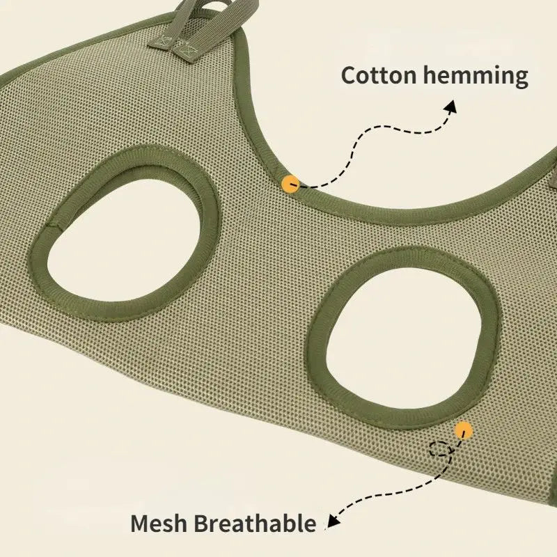 Cat Grooming & Nail Cutting Restraint Bag – Anti-Scratch