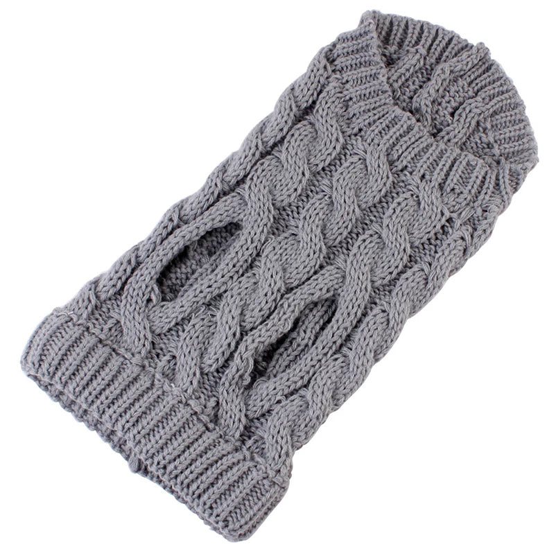 Winter Dog Sweater for Small Dogs Cats – Warm Turtleneck