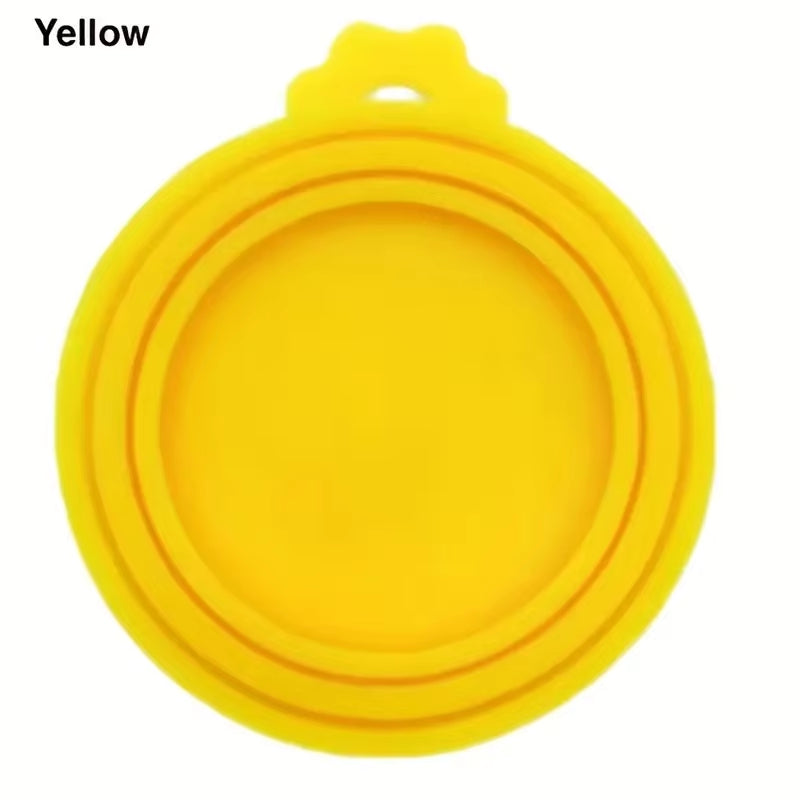Reusable Silicone Pet Can Lid, BPA-Free, Fits Most Cans