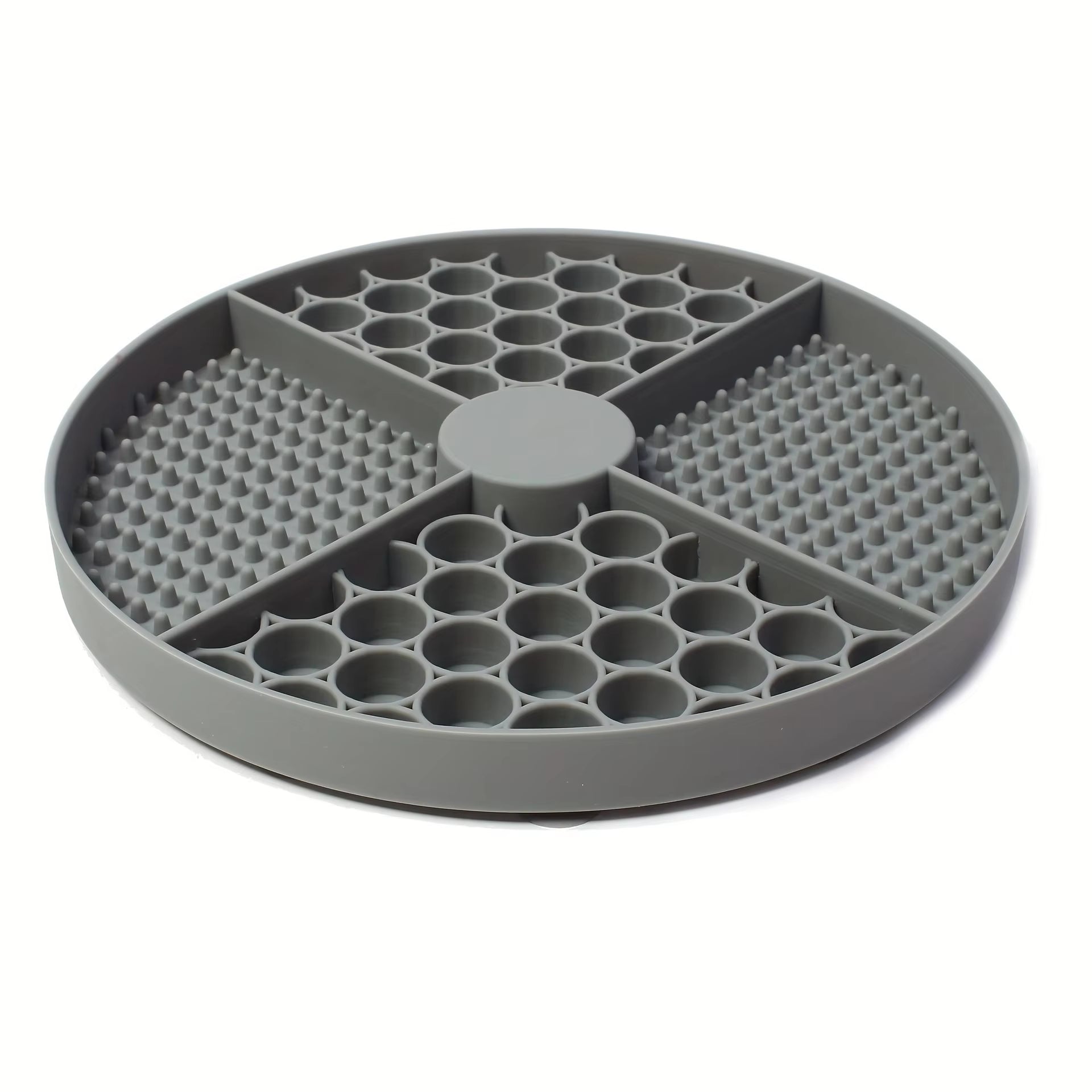 Silicone Dog Feeding Mat with Suction Cup & Anxiety-Relief