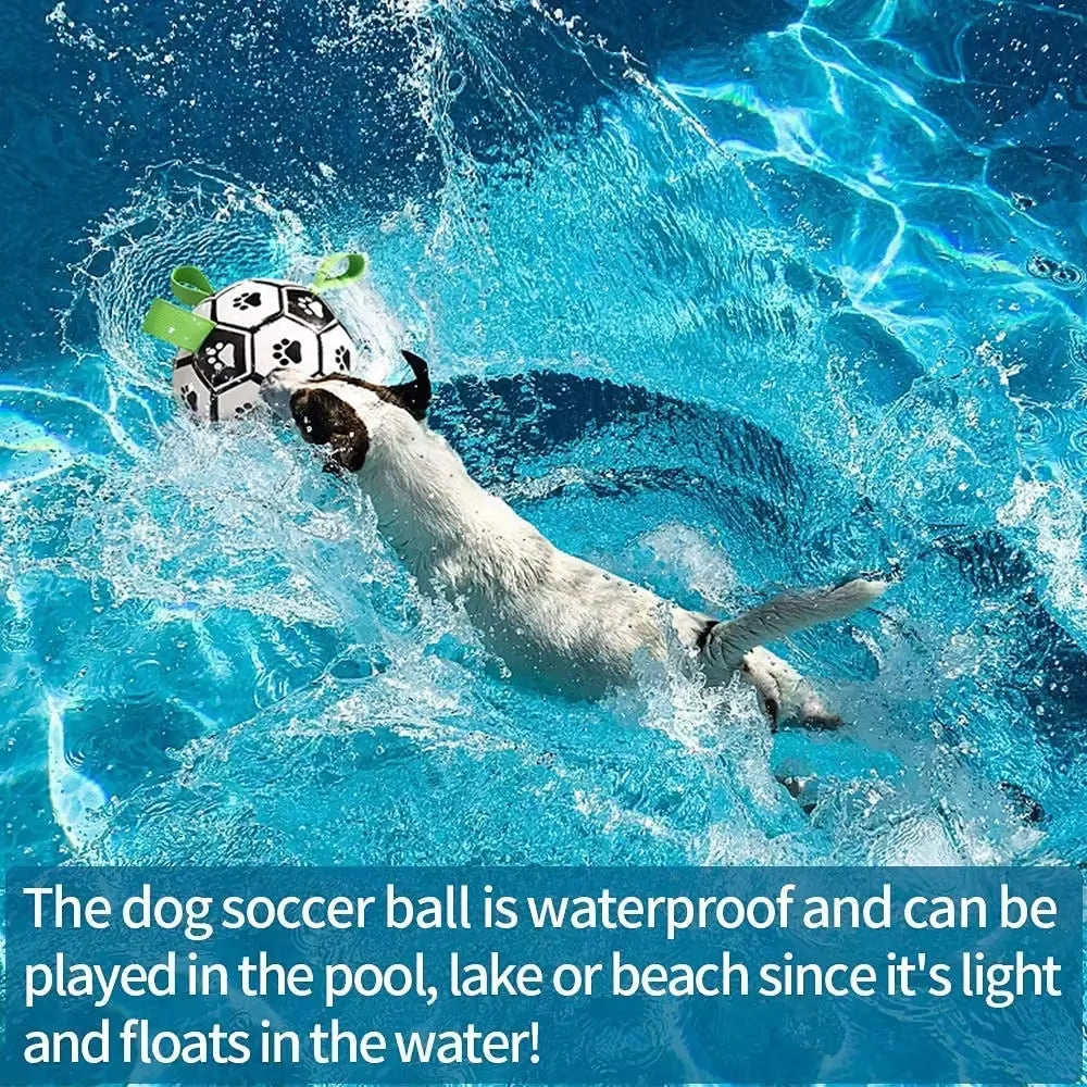 Interactive Inflatable Dog Soccer Ball for Large Dogs, Outdoor
