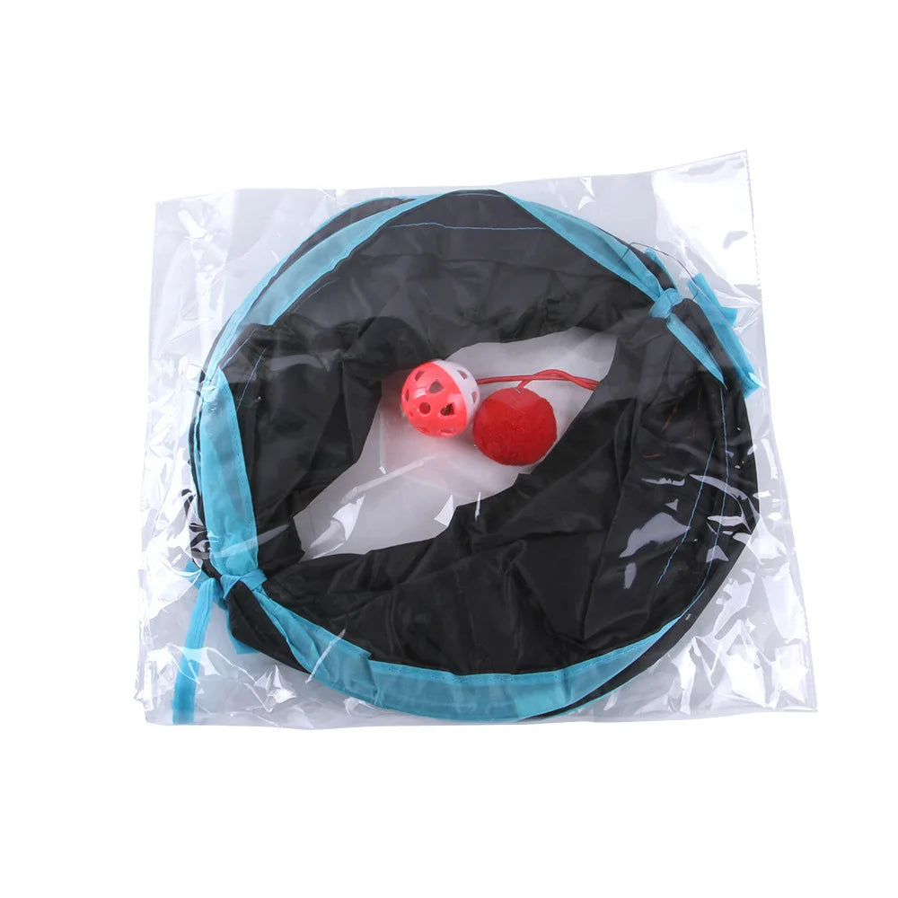 Foldable Cat Tunnel Toy, Breathable, Indoor Play