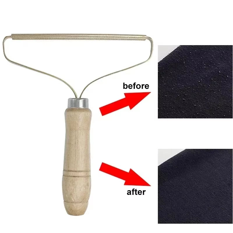 Portable Pet Hair Remover Brush for Dogs, Cats, Clothes & Sofa