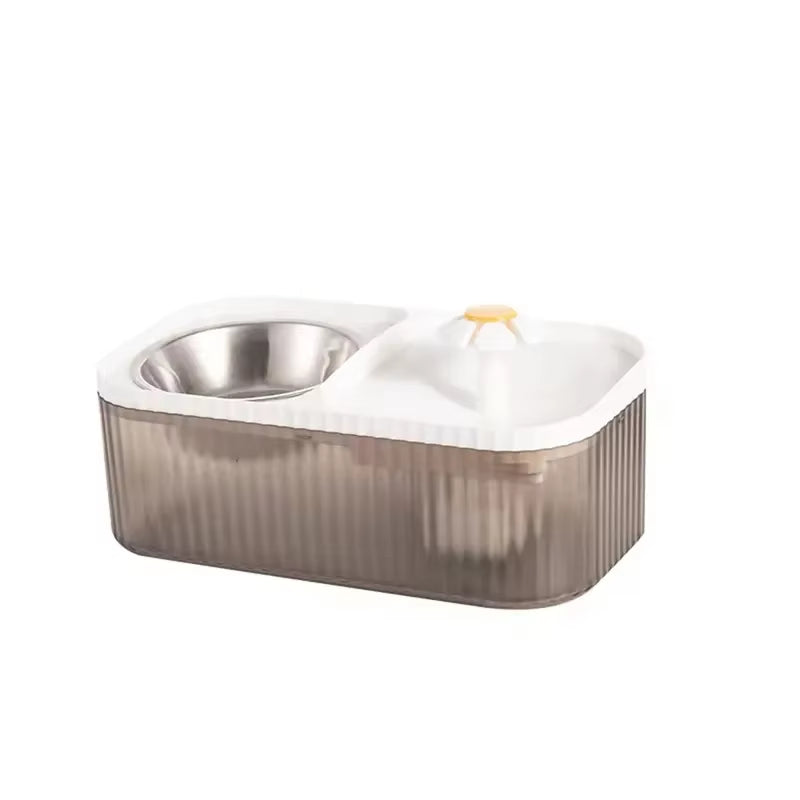 Cat & Dog Automatic Feeder & Water Dispenser, Large Capacity