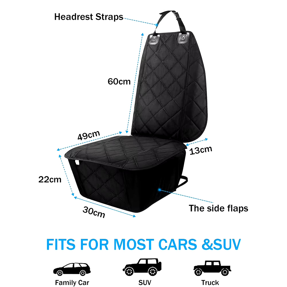 Waterproof Car Pet Seat Cover Protector for Dogs & Cats