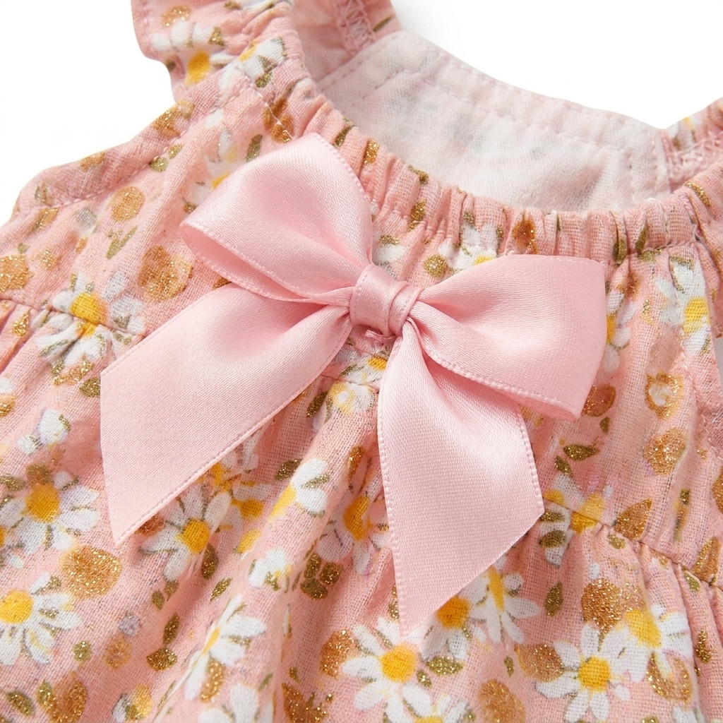 Floral Pet Dress – Lightweight Summer Comfort for Small Dogs