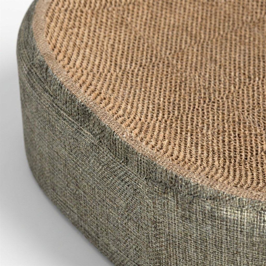 Oval Sisal Cat Scratcher Bed – Cozy Rest & Durable Scratching Surface