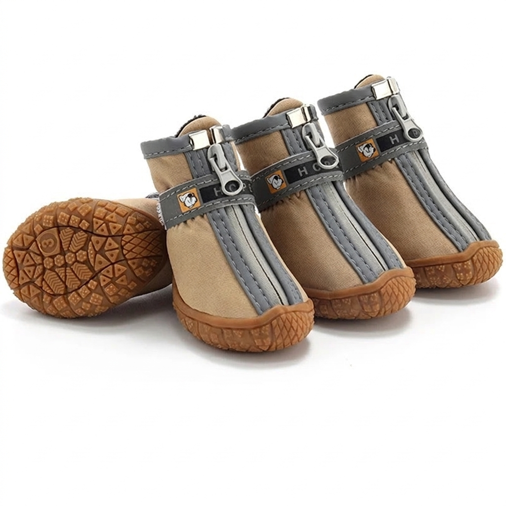 Dog Boots – Paw Comfort with Non-Slip Plush-Lined Protection