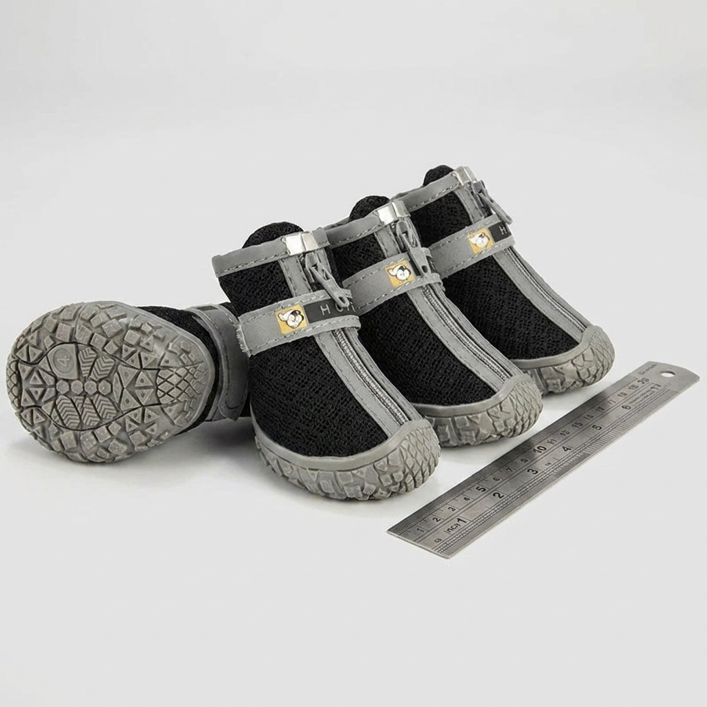 Dog Boots – Paw Comfort with Non-Slip Plush-Lined Protection